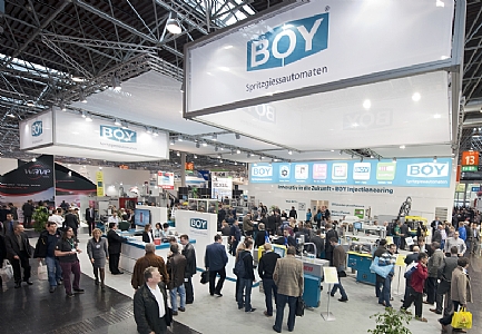 BOY Injection Machines: Exhibition and Showroom Sales