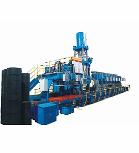 Press-on Solid Rubber Tyre Production Line